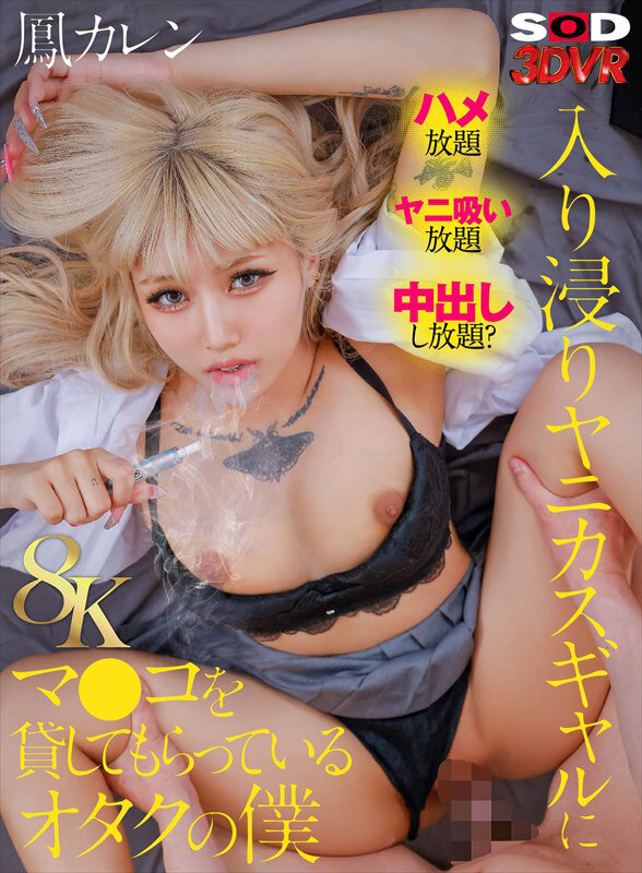 【VR】【8K】入り浸りヤニカスギャルにマ●コを貸してもらっているオタクの僕 鳳カレン鳳カレン