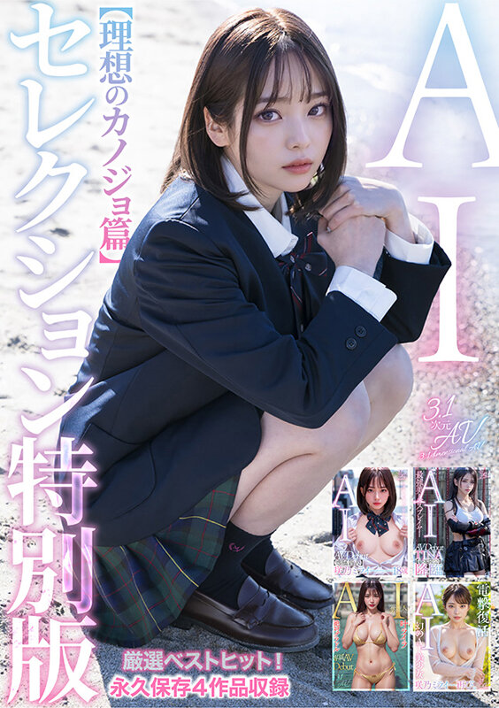 【3.1次元】AIセレクション特別版4作品収録ベスト！【理想のカノジョ篇】咲乃ミライ・TINA・叶ライラ