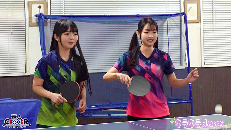 【流出映像】社会人卓球サークル男女8人大乱交。【みずき/こはる/つぼみ/りおん】～つぼみ＆りおん編～