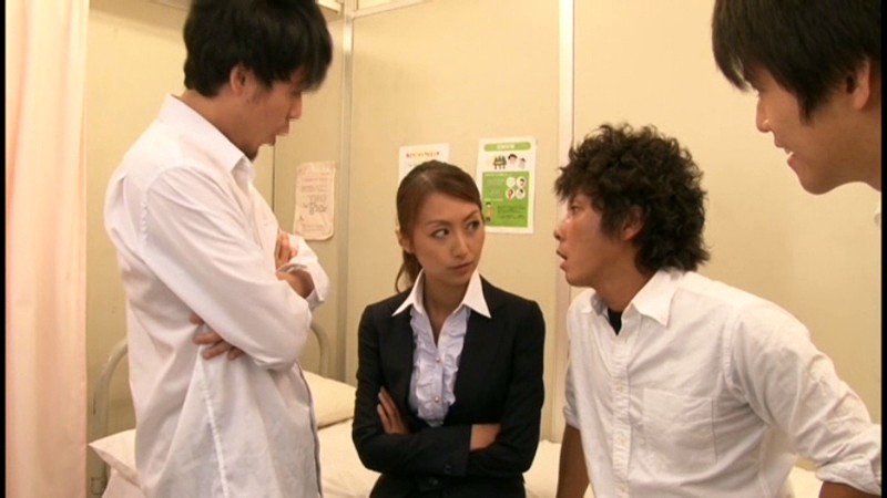 ツン顔でイキガマンするオンナ教師 青木玲青木玲