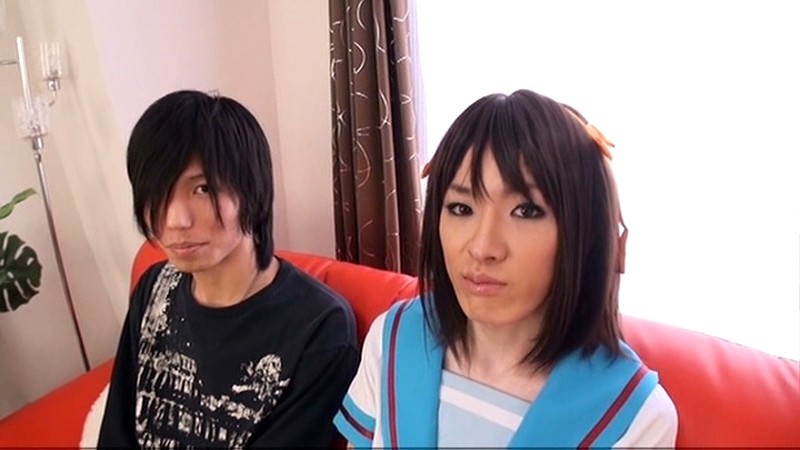 アニコスぶっかけ 2 コスプレイヤー女装子 涼宮そらの憂鬱