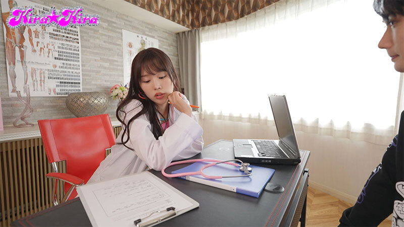 囁き淫語で誘惑してくる馬乗り痴女医のお下品クリニック 新井リマ新井リマ