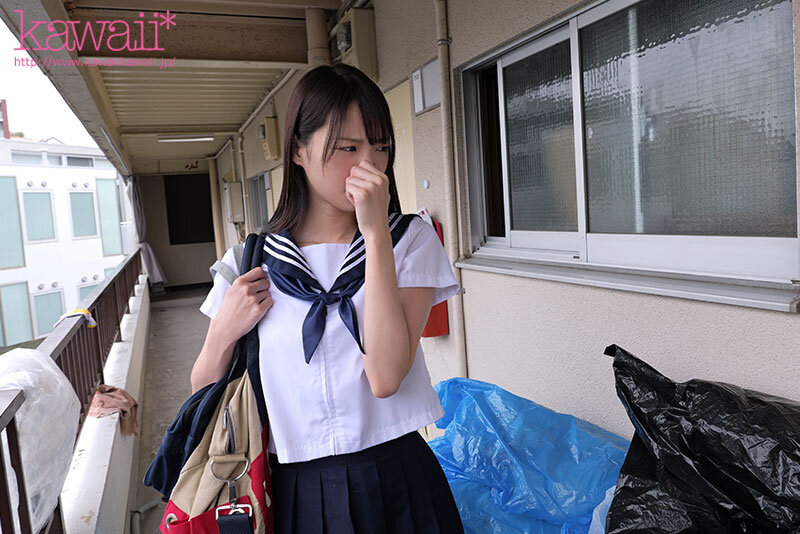 隣人のゴミ部屋で異臭中年おやじに抜かずの連撃中出し38発で孕まされた制服女子の末路… 月野江すい月野江すい