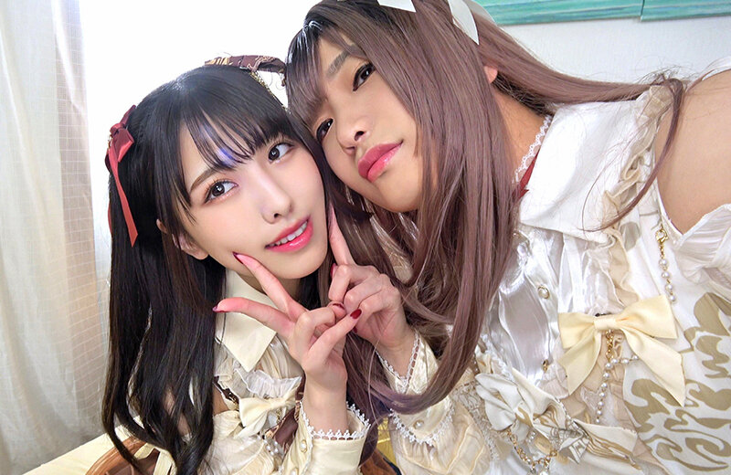 男の娘×美少女！？密室＆密着コスプレ個人撮影会vol.1 美容師しおりん＆あずにゃん編