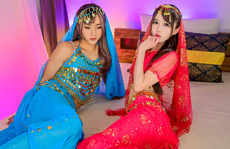 男の娘×美少女！？密室＆密着コスプレ個人撮影会vol.16 コンカフェ店員milkyちゃん＆うめちゃん編