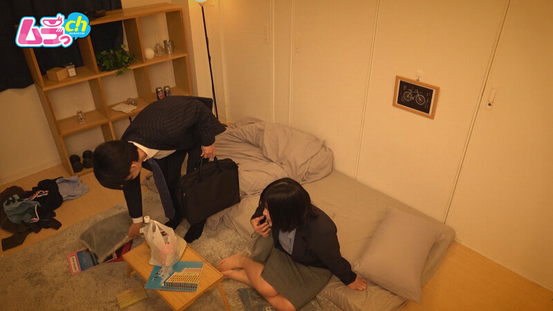 ニンゲン観察 同期男との浮気セックスで貧乳と浮気された自尊心を満たす、欲求不満すぎる爆乳女子堀北実来（櫻茉日）