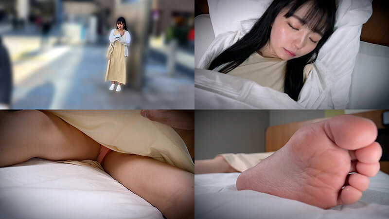 無防備に寝てる女に中出し卑猥行為6 妹系のエロい体の女 金髪美乳のお姉さん