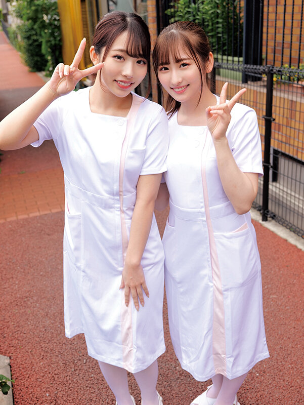 Wカワイイ看護師さん！オナニーじゃないと射精できない遅漏チ○ポを気持ちよーく改善治療///W白衣の天使がヌキヌキハーレムご奉仕//じゅん えりか 【童貞君を探し出して筆おろしセックス出来たら100万円！？】親友の素人娘2人が童貞求めてはじめての逆ナンパ！！あやめ…