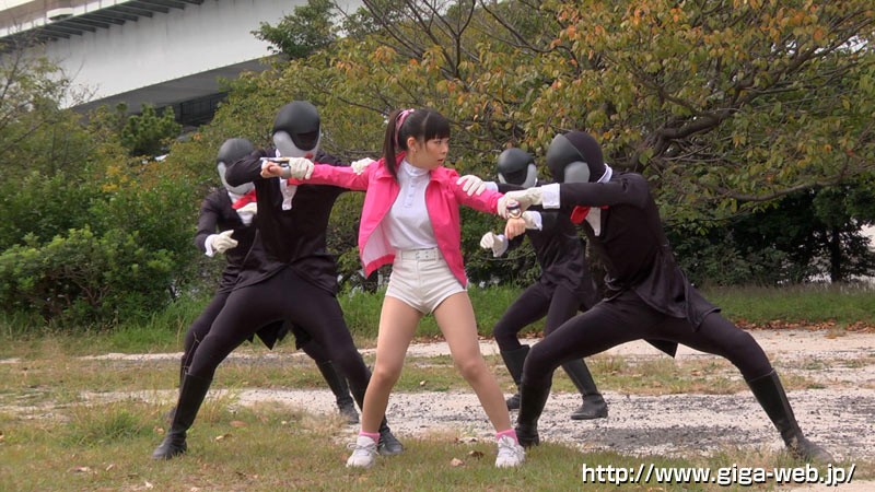 聖炎戦隊バーンレンジャー原美織・持田茜（しじみ）・篠原ゆきの