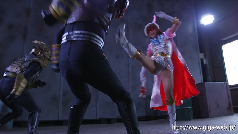 十字架磔拷問 美少女仮面オーロラ 紺野ひかる紺野ひかる