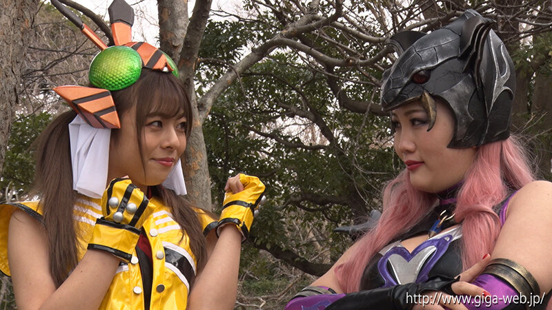 騎忍戦隊シノビレンジャー レズ地獄に落ちたシノビブルー星あめり・岬あずさ・神楽りん