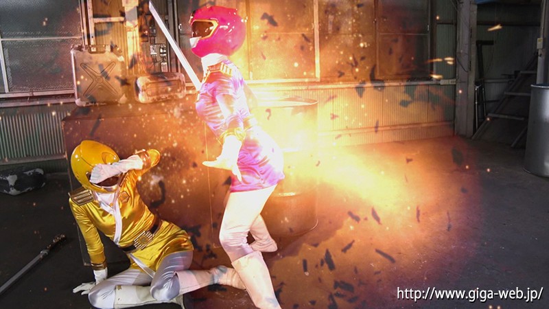 【G1】戦隊内レズ陥落 武士道戦隊サムライジャー ～イエローが愛しすぎて壊れてくピンク～大槻ひびき・山井すず・大迫直子