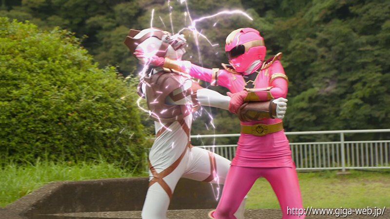 【G1】怪獣戦隊ジュウカイザー 特別編 壮絶！マシンの餌食！ 蹂躙されるジュウピンク 上白美央上白美央