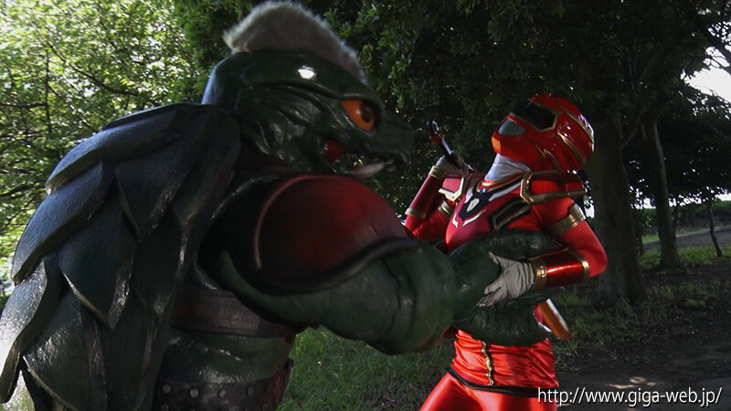 スーパーヒロイン危機一髪！！EX 騎神戦隊レジェンミラー レッドフェニックス 沙月恵奈沙月恵奈