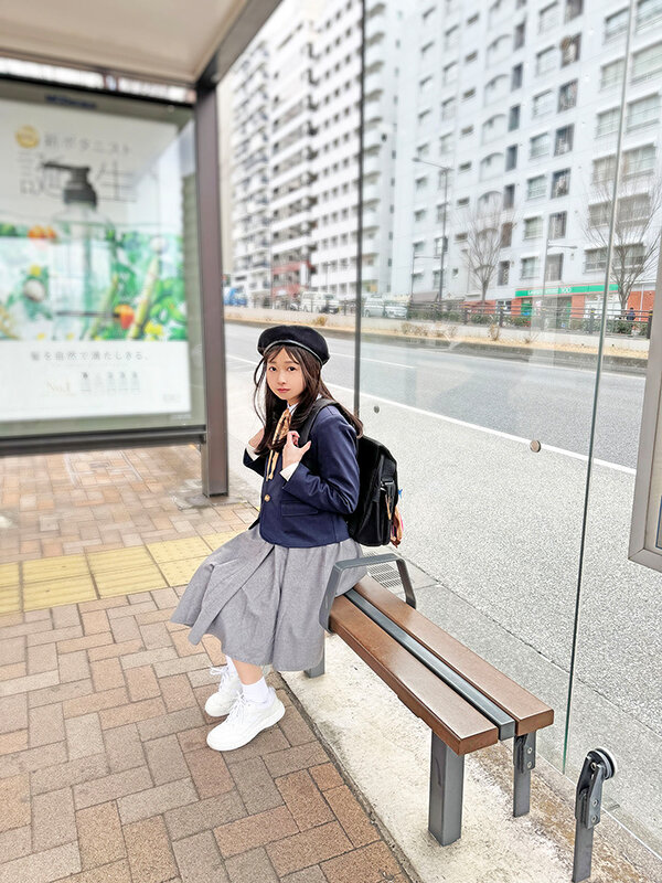 150cmの可愛らしい未発育美少女にバス運転手さんからの本気求婚中出しレ●プ 望月つぼみ望月つぼみ