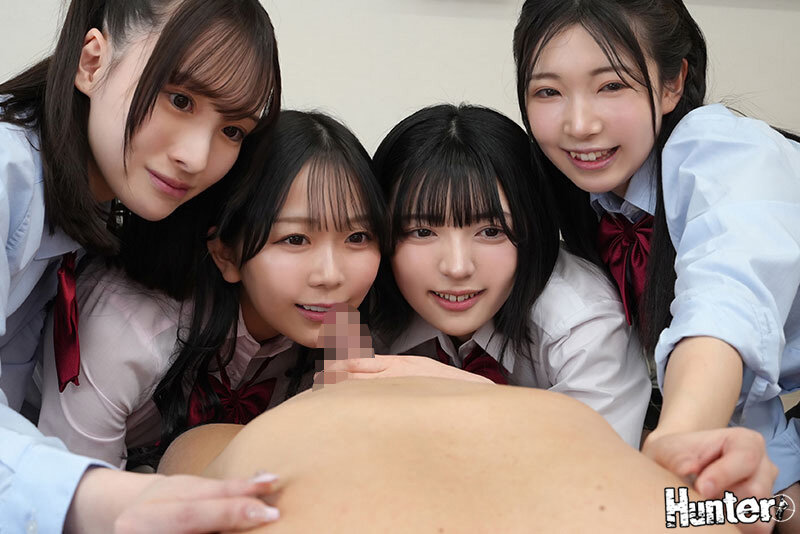 時代はルッキズムより勃起ズム！イケメン貧弱ペニスより何度でも射精OKギンギン絶倫棒を囲んで挟んでヤりたい放題！SEX狂い女子○生ハーレム虹村ゆみ・白石もも・皆月ひかる