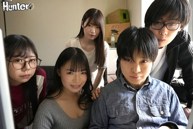 スレンダー巨乳な女子大生ギャルに自主制作AVを作らないかと巻き込まれてしまった僕。 佐々木かんな 鳥楽ひな 上坂めい佐々木かんな・鳥楽ひな・上坂めい