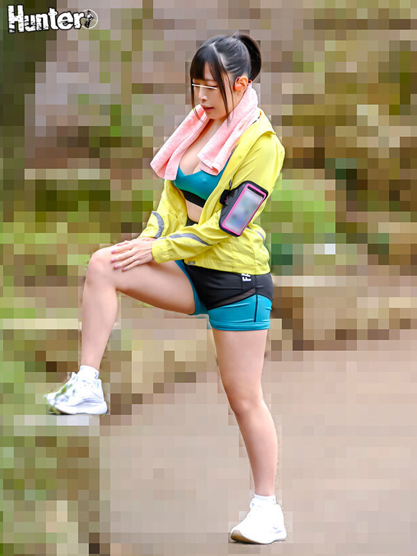 ランナーズハイで興奮状態の巨乳若妻は身近なチ○ポでクールダウン！