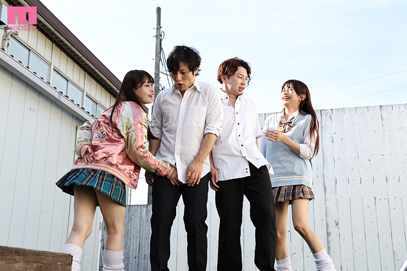 4人で学園の男子全員卒業させました。 逢沢みゆ 北岡果林 本城はな 天然美月逢沢みゆ・北岡果林・本城はな