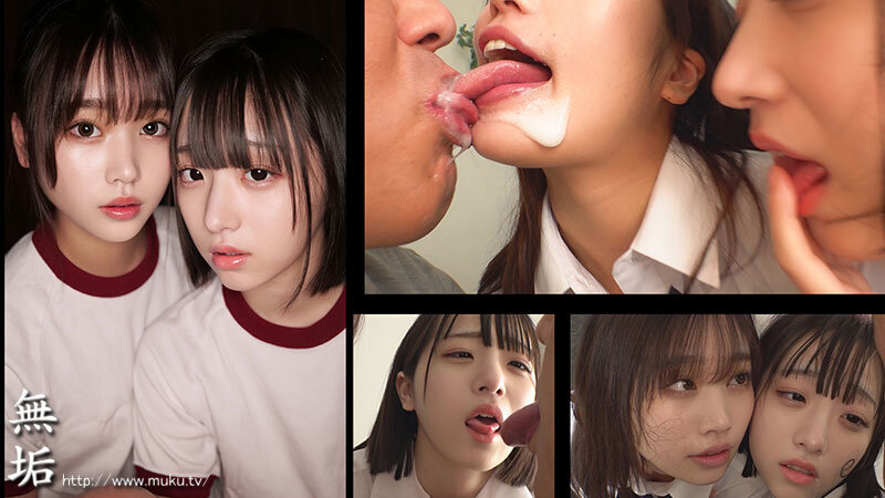 舐め特化 従順制服少女達を唾液まみれにして汚す。顔面ベッロベロ全身ドッロドロ唾だく中出し交尾。前田美波・小島みこ