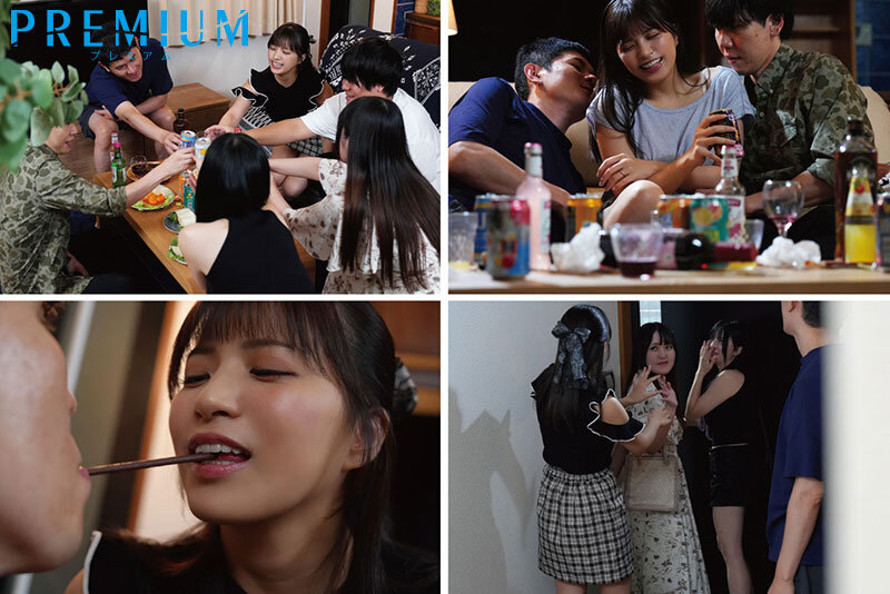 結婚祝いに5年ぶりに再会した同期と巨乳妻の宅飲み寝取られ話 根尾あかり根尾あかり