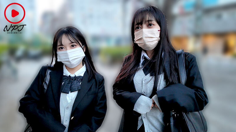 千●県船●市偏差値38女子校に通うおっぱい発育過剰J●塩対応マスク女子（SNSでパパ活始めたて）2人の中出しSEX映像公開