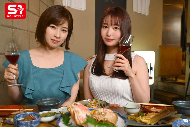 S1専属12年AV女優2人が飲んで語って生々しいプライベート感で完熟おま●こに交互に挿れまくる！研ぎ澄まされた熟練テク！スーパーコンビネーション逆3Pハメ撮り 夢乃あいか 奥田咲夢乃あいか・奥田咲