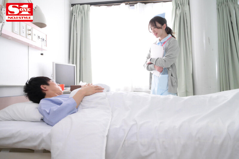 めちゃ推しに弱い！？巨乳ナースに性処理させ続けたこっそり大部屋パイズリ入院性活 宇野みれい宇野みれい