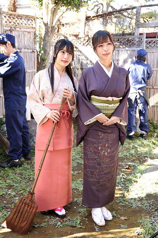 大学サークルで毎年恒例の古民宿住み込みアルバイトで…美人女将とバイト仲間の同級生と重ねた秘密の浮気SEX三角関係真木今日子・笠木いちか