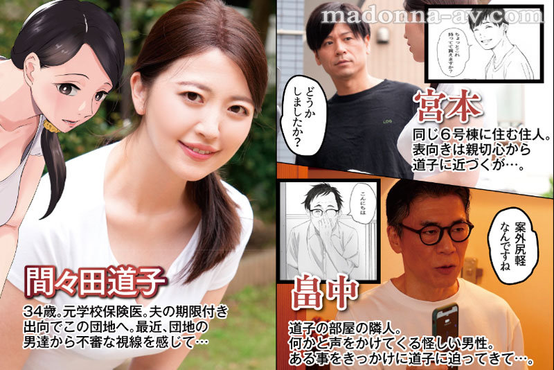 平凡な人妻を襲う理不尽な「種付け中出し」の日々…！！人気同人を忠実実写化！！ 原作:関西オレンジ 孕ませゲーム 706号室 間々田道子を孕ませたら勝ち。 木下凛々子木下凛々子