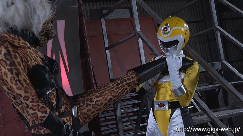 スーパーヒロインドミネーション地獄35 瞬光戦士スパークイエロー 明海こう桃菜あこ（明海こう、小泉まり）