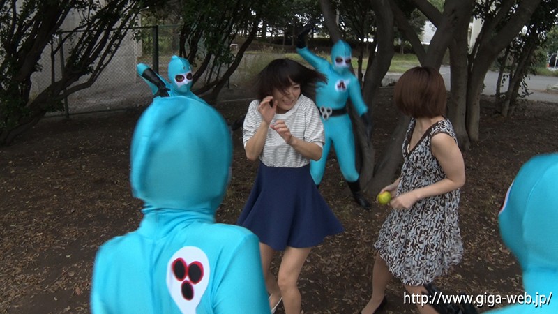 女戦闘員ジオール久我かのん・持田茜（しじみ）・佐川はるみ