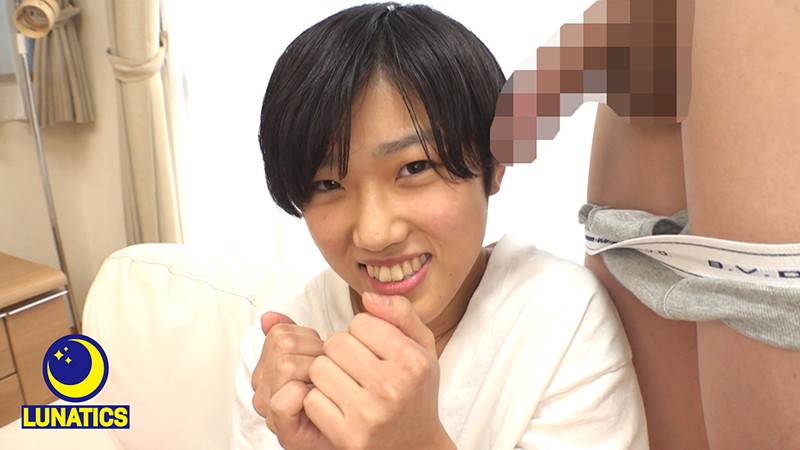 敏感ボーイッシュ女子大生が人生初のデカち○ぽ体験で連続痙攣イキ！！鬼イラマチオと何回イッても止まらない巨根追い込みピストンでアクメ堕ち岸谷燈