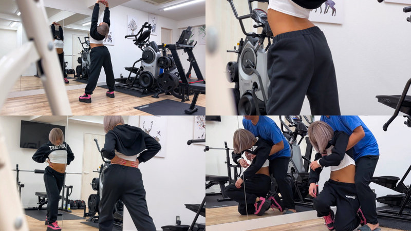 褐色のスタイル美/筋肉質黒ギャル 同志047