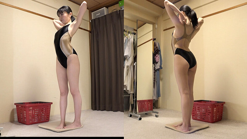 秋元さちか 濡れてテカってピッタリ密着 神競泳水着 可愛い女子の競泳水着姿をじっとりと堪能！着替え盗撮から始まり貧乳から巨乳にパイパン、ハミ毛、ジョリワキ等のフェチ接写やローションソーププレイや競泳水着ぶっかけ等を完全着衣で楽しむAV秋元さちか