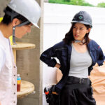 現場先が記録的豪雨で女上司と車中泊する事に…嵐を怖がる上司に抱きつかれ興奮おさまらず朝まで一晩中交わりあった絶倫不倫カーセックス 都月るいさ都月るいさ