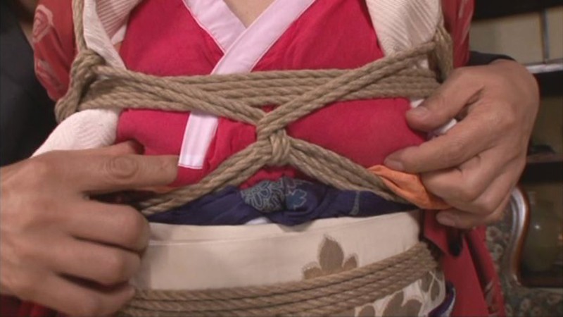 和服美人の緊縛交尾