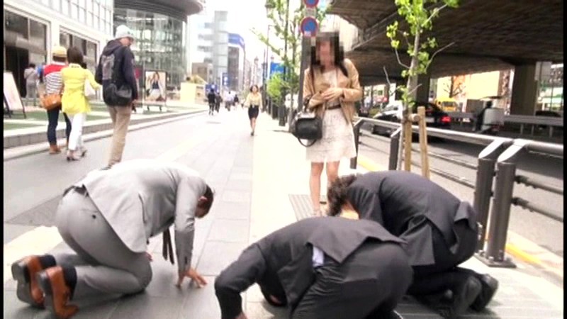 追跡FUCK！！ カウントダウン 続・人妻ナンパ259 ～江地亜紀引退直前～ 大都会 銀座・六本木 土下座