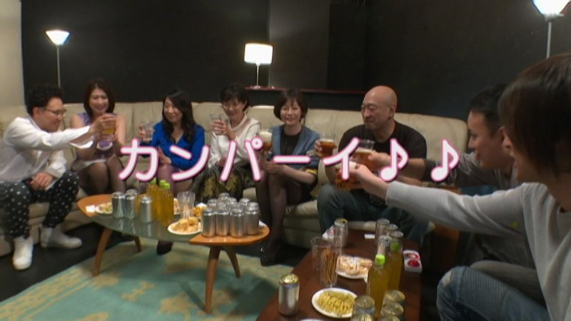 人気AV女優限定！無礼講すぎる大乱交合コン（四十路熟女編）吉岡奈々子・島津かおる・竹内梨恵