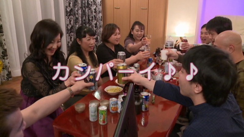 五十路限定！バツイチ熟女合コン乱交SEX笠原智美・浅間ゆり・小原たか子