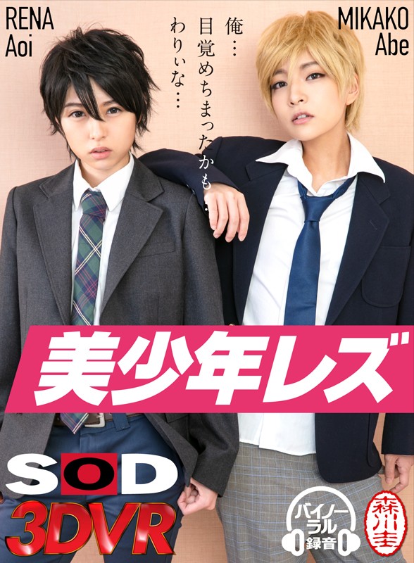 【VR】アナタの彼氏がイケメンに寝取られるファンタジーNTR！美少年レズあおいれな・あべみかこ