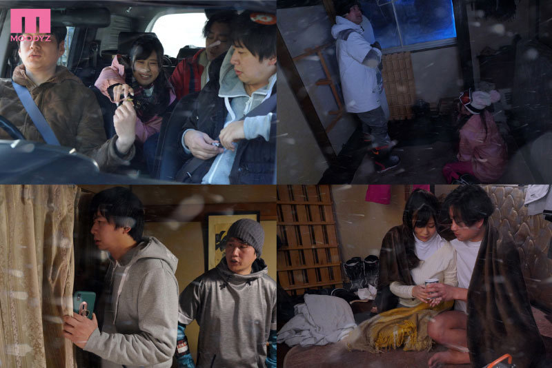 雪山遭難NTR ～カレを見失い吹雪の中、チャラ男と体温を分け合い中出しされ続けた13時間～ 穂花あいり穂花あいり