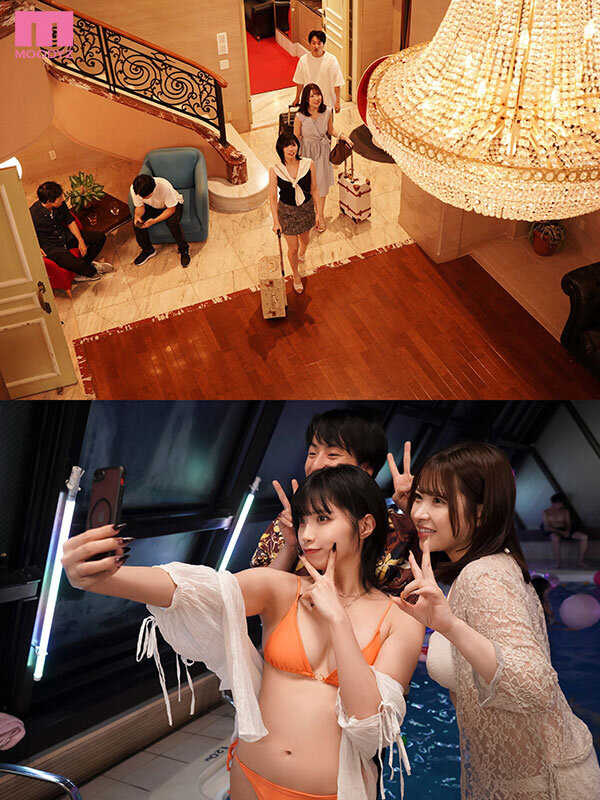 ナイトプールで彼女の親友の逆NTR 超肉食なエロがり美女の誘惑に我慢できず中出し浮気 石原希望石原希望