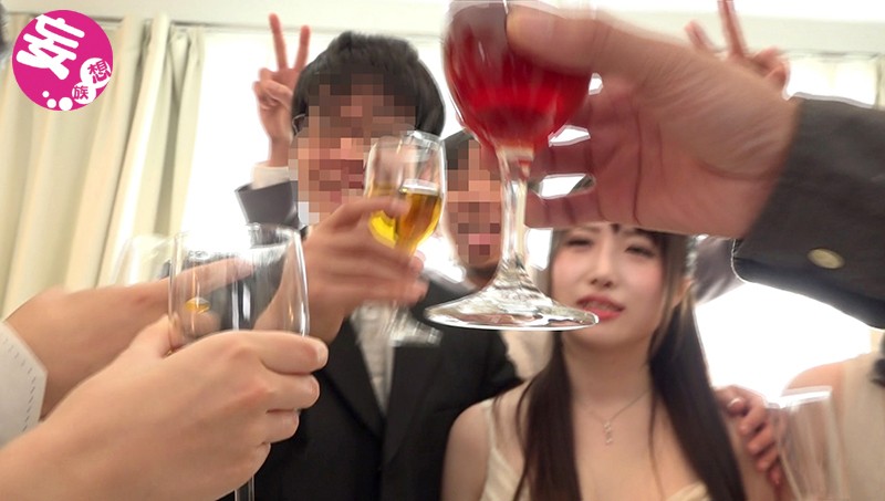 泥●PRPNTR 妻の会社の飲み会ビデオ3 結婚披露宴二次会パリピ編